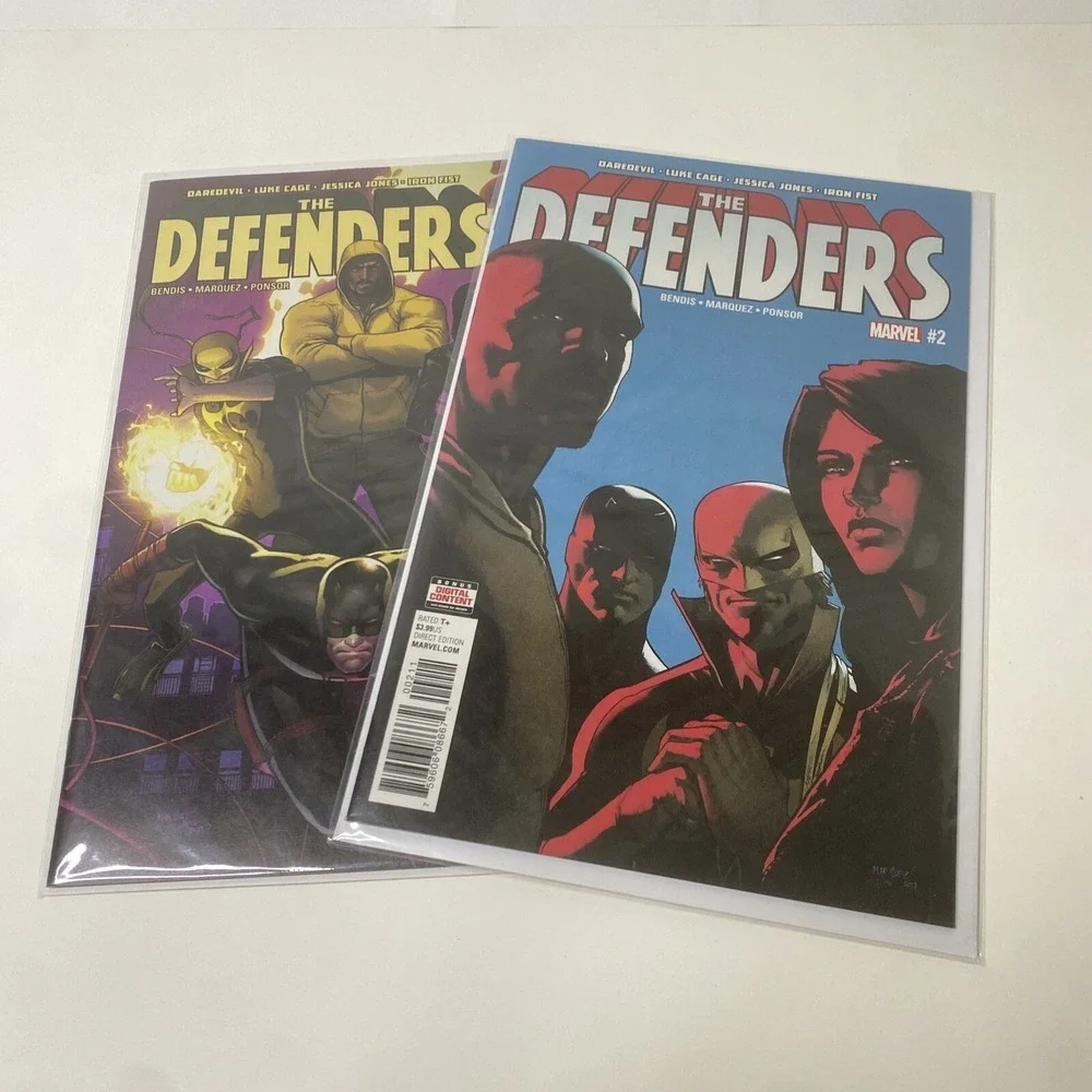 The Defenders # 1 & 2 Lot.Brand New.Daredevil,LukeCage, Jessica Jones, Iron Fist